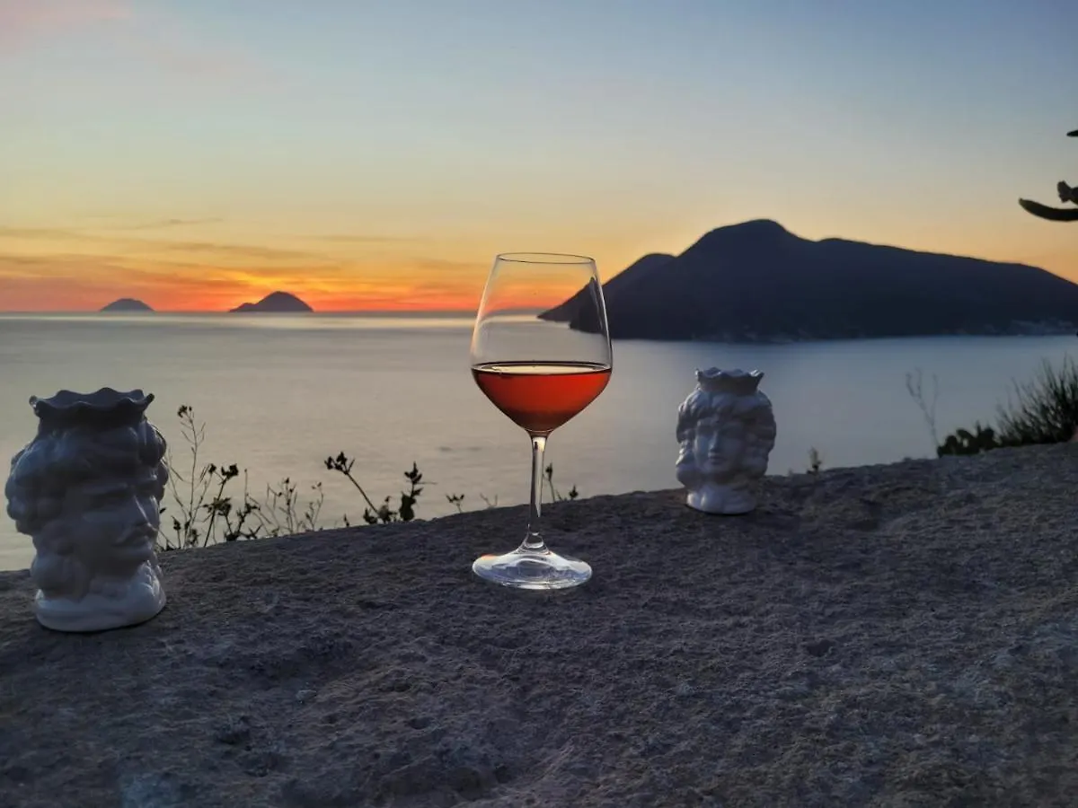 Quattro Pani Casa Rosetta Lipari 빌라